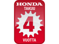 Honda takuu 4 vuotta -logo 2012